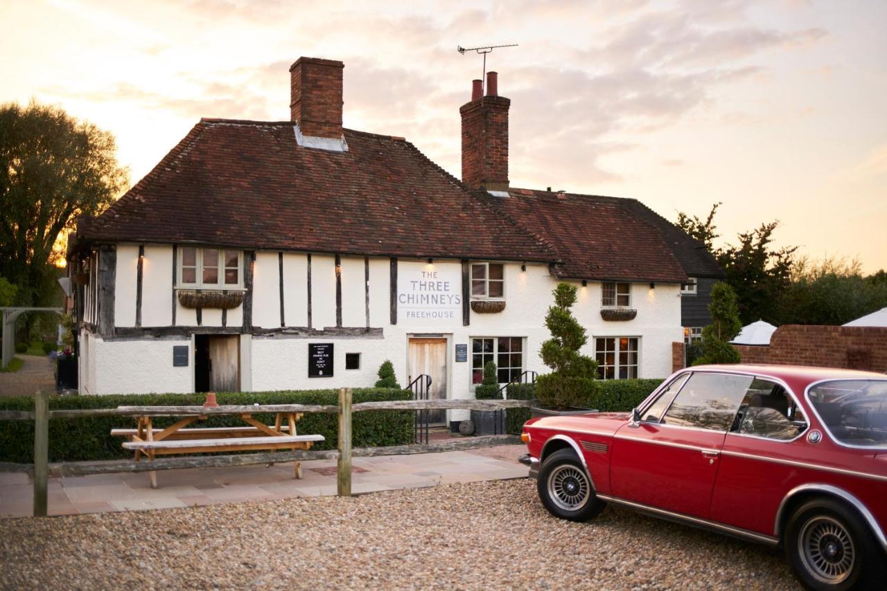 The Three Chimneys Country Pub Hotel Biddenden Bagian luar foto